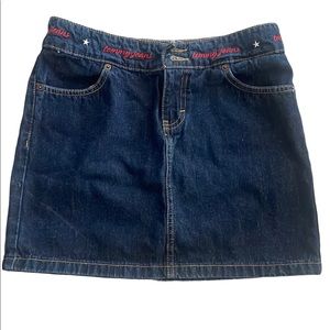 Tommy Hilfiger Y2K Medium Wash Denim Mini Skirt